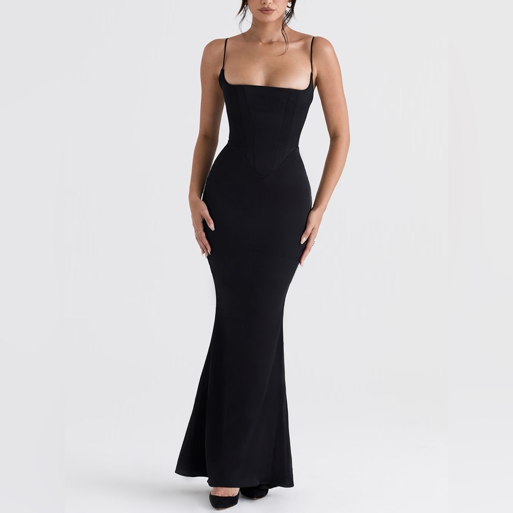 House of CB Olivette dress in black